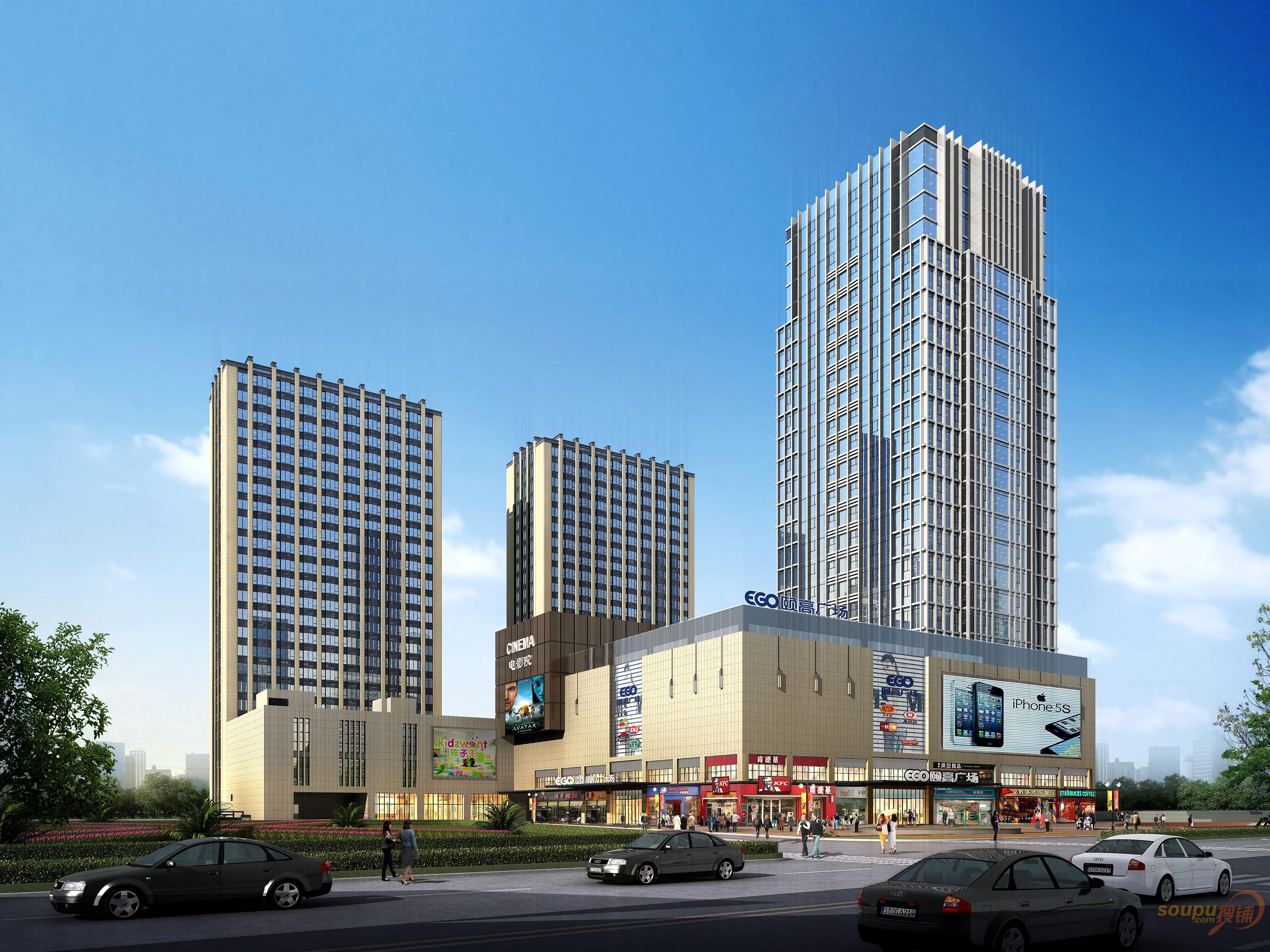 地段保证前景 绍兴颐高广场精装产权酒店人气爆棚 _搜铺新闻