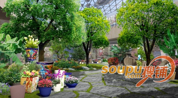 成都未来中心 时尚购物、生态多元素融合购物