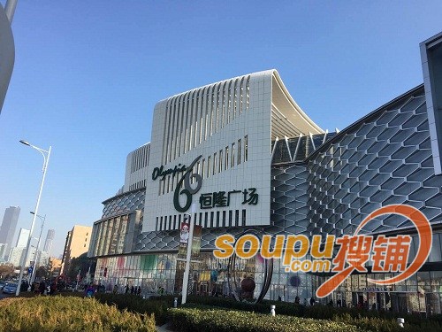 大连恒隆广场盛大开业 300大品牌抢滩入驻