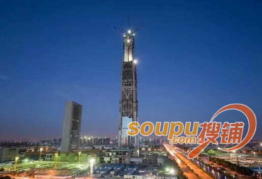 2014-2015中国建筑新地标!苏州中南中心位列