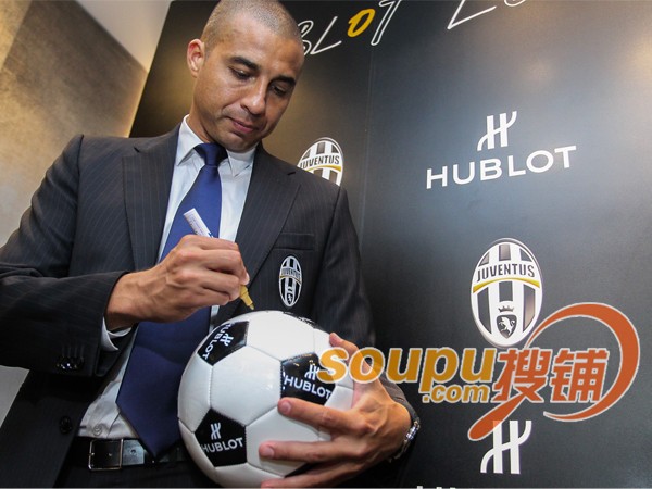 尤文图斯传奇队主席特雷泽盖造访宇舶表上海专