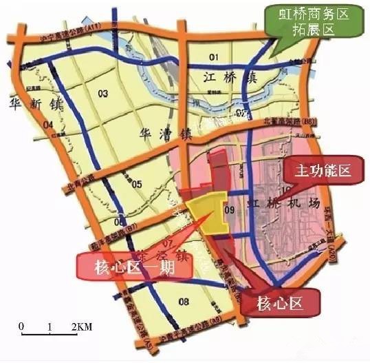 上海虹桥新区要来了?整体规划以商务功能为主