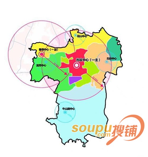 武汉光谷斥资90亿建地下城 建筑面积达56万平方米