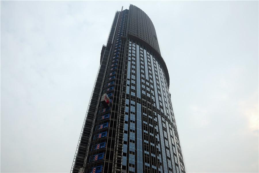合肥明珠广场烂尾楼"复活" 打造经开新地标