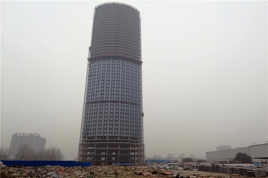 合肥明珠广场烂尾楼"复活" 打造经开新地标