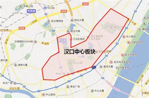 深度解析武汉汉口中心板块区域价值图片