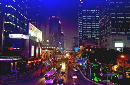 上海夜景图片实拍图片