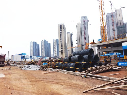 实探武汉绿地汉口中心最新进展 后湖商业亟待