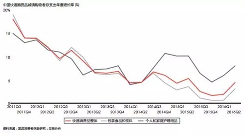 2016年中国快消品行业和零售业报告:传统零售