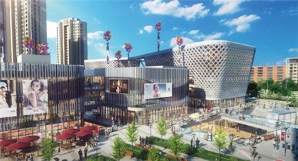恒大华中国际珠宝城效果示意图